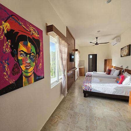 Casa Frida Villa Tulum Pueblo Buitenkant foto
